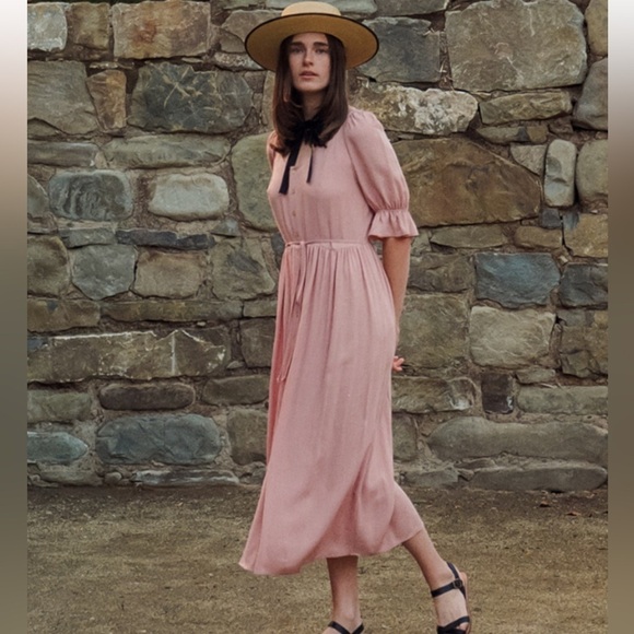 Christy Dawn Astrid Dress size XS Dusty Pink color - Picture 7 of 11